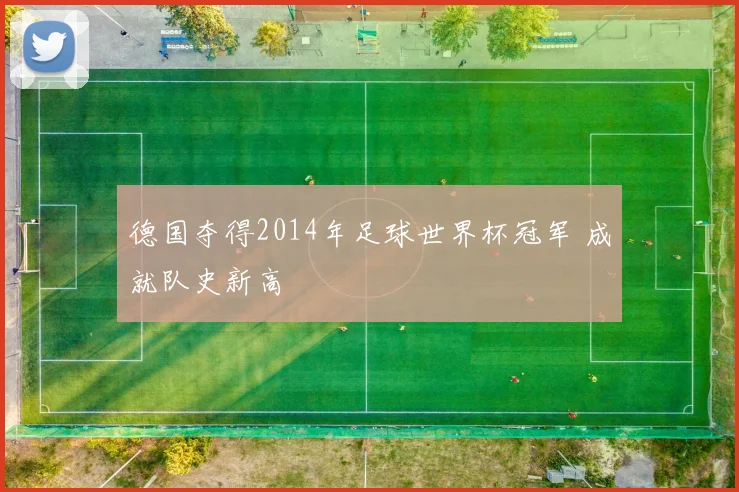 德国夺得2014年足球世界杯冠军 成就队史新高